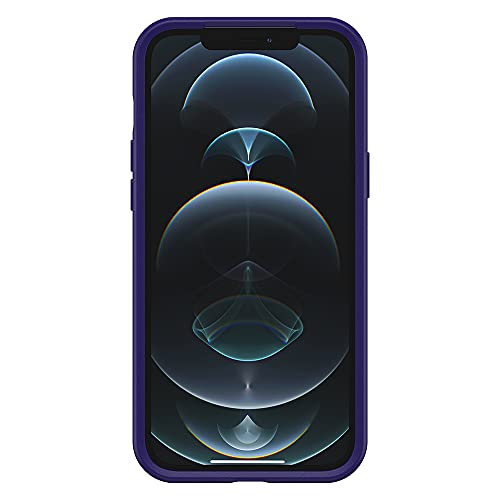 OtterBox Otter + Pop Symmetry Series - Back cover for mobile phone - polycarbonate, synthetic rubber - violet dusk - for Apple iPhone 12 Pro Max