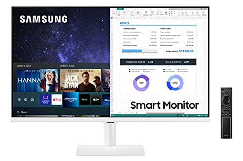 Samsung M50A 27 Inch 1920 x 1080 Pixels Full HD Resolution 60Hz Refresh Rate 8ms Response Time VA Panel HDMI LED Monitor