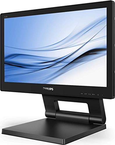 Philips B Line 162B9T - LED monitor - 16" (15.6" viewable) - touchscreen - 1366 x 768 @ 60 Hz - TN - 220 cd/m - 500:1 - 4 ms - HDMI, DVI, DisplayPort, VGA - speakers - black texture