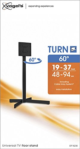 Vogel's Motion M EFF 8230 - Stand for LCD / plasma panel - black - screen size: 26"-37" - floor-standing