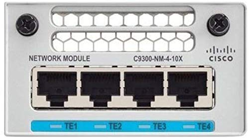 Cisco - Expansion module - 100M/1G/2.5G/5G/10 Gigabit Ethernet x 4 - for Catalyst 9300