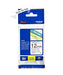 Best Value Brother TZe-231 Labelling Tape Cassette, 12 mm (W) x 8 m (L), Laminated, Brother Genuine Supplies - Black on White