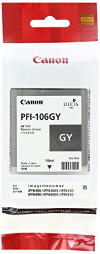 Best Value Canon PFI106 130ml Ink Cartridge - Grey