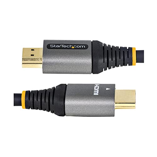 StarTech 5m Certified Ultra High Speed HDMI 2.1 48Gbps 8K 60Hz 4K 120Hz HDR10 Plus Cable