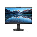 Philips B Line 243B9H - LED monitor - 24" (23.8" viewable) - 1920 x 1080 Full HD (1080p) @ 75 Hz - IPS - 250 cd/m? - 1000:1 - 4 ms - HDMI, VGA, DisplayPort, USB-C - speakers - black texture