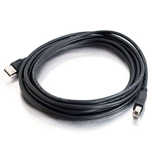 C2G - USB cable - USB (M) to USB Type B (M) - USB 2.0 - 1 m - black