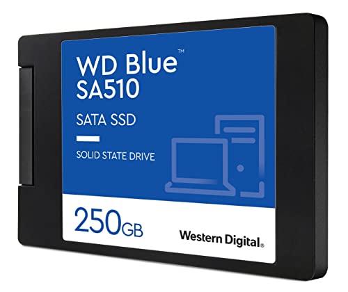 WD Blue SA510 WDS250G3B0A - SSD - 250 GB - internal - 2.5" - SATA 6Gb/s