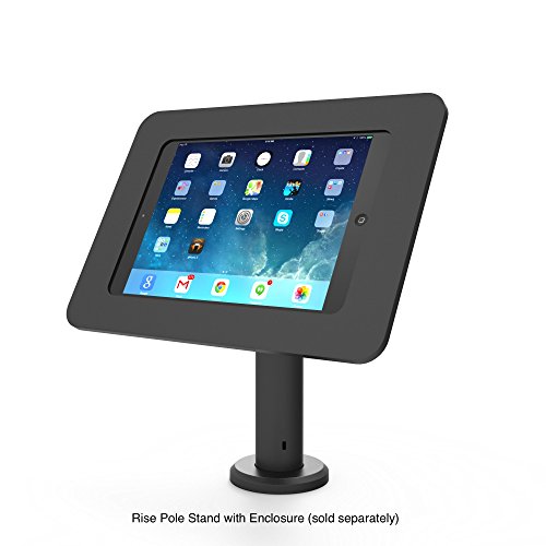 Compulocks Rise VESA Monitor Counter Top Kiosk Stand 8" Height - Stand - for tablet - mounting interface: 100 x 100 mm - pole mount