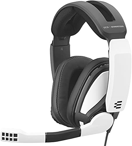 EPOS I SENNHEISER GSP 301 - Headset - full size - wired - 3.5 mm jack - white