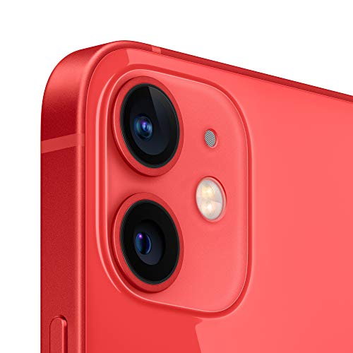 Apple iPhone 12 mini - (PRODUCT) RED - smartphone - dual-SIM - 5G NR - 256 GB - 5.4" - 2340 x 1080 pixels (476 ppi) - Super Retina XDR Display - 2x rear cameras 12 MP front camera - red