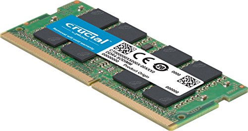 Crucial - DDR4 - kit - 64 GB: 2 x 32 GB - SO-DIMM 260-pin - 2666 MHz / PC4-21300 - CL19 - 1.2 V - unbuffered - non-ECC