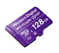 WD Purple SC QD101 WDD128G1P0C - Flash memory card - 128 GB - UHS-I U1 / Class10 - microSDXC UHS-I - purple