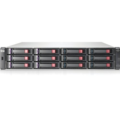 HPE P2000 G3 iSCSI Dual Controller - Hard drive array - 7.2 TB - 24 bays (SATA-300 / SAS-2) 600 GB - iSCSI (external) - rack-mountable - 2U