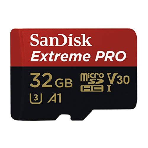 Extreme Pro microSDHC 32GB+SD Adapter