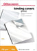 Best Value niceday 100Lids Binding High Gloss White