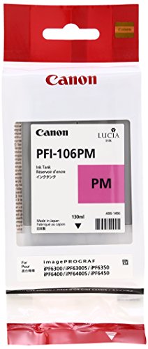 Best Value Canon PFI106PM 130ml Photo Ink Cartridge - Magenta