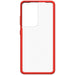 OtterBox React Samsung Galaxy S21 Ultra 5G Power Red - clear/red