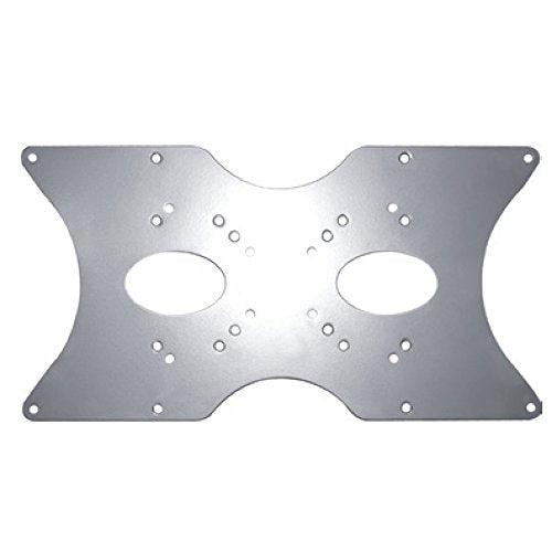 NewStar VESA Conversion Plate from VESA 75x75mm & 100x100mm to 200x100mm, 200x200mm & 400x200mm - Silver - Mounting component (VESA adapter plate) for LCD / plasma panel - silver - screen size: 22"-52"