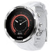 Suunto 9 - White - sport watch with strap - silicone - white - wrist size: 130-220 mm - Bluetooth - 81 g