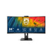 Philips 34B1U5600CH - 5000 Series - LED monitor - curved - 34" - 3440 x 1440 WQHD @ 120 Hz - VA - 350 cd/m² - 3000:1 - 4 ms - HDMI, DisplayPort, USB-C - speakers - textured black