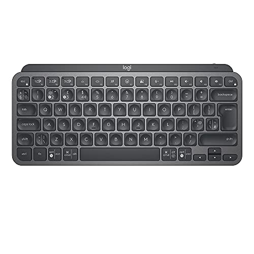 Logitech MX Keys Mini - Keyboard - backlit - Bluetooth - QWERTY - UK - graphite