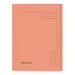 Best Value Square Cut Folders Foolscap 250gsm Orange - Pack of 100