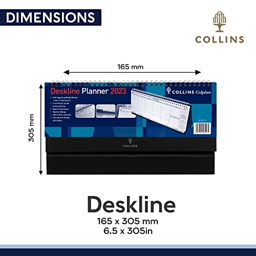 Collins Colplan Deskline Calendar Week to View 2023 CDL1-23