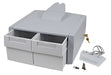 Ergotron StyleView Primary Double Tall Drawer - Mounting component (drawer module) - lockable - medical - grey, white - cart mountable