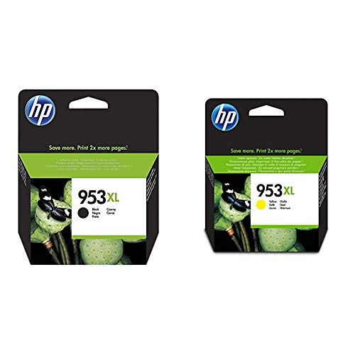 HP 953XL - 42.5 ml - High Yield - black - original - ink cartridge - for Officejet Pro 77XX, 82XX, 87XX