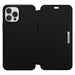 OtterBox Strada Series - Pro Pack - flip cover for mobile phone - leather - shadow - for Apple iPhone 12 Pro Max