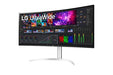 LG 40WP95C-W - LED monitor - curved - 39.7" - 5120 x 2160 5K2K UltraWide @ 60 Hz - Nano IPS - 300 cd/m² - 1000:1 - HDR10 - 5 ms - 2xHDMI, DisplayPort, USB-C, Thunderbolt 4 - speakers