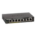 NETGEAR SOHO Gigabit Ethernet Switch GS308P - Switch - unmanaged - 4 x 10/100/1000 (PoE) + 4 x 10/100/1000 - desktop, wall-mountable - PoE (53 W)