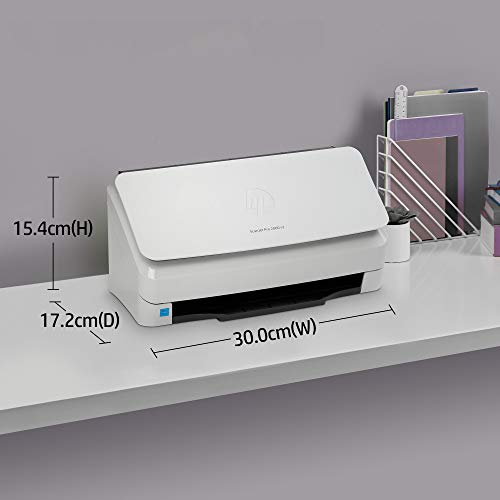 HP Scanjet Pro 2000 s2 Sheet-feed - Document scanner - Duplex - 216 x 3100 mm - 600 dpi x 600 dpi - up to 35 ppm (mono) - ADF (50 sheets) - up to 3500 scans per day - USB 3.0