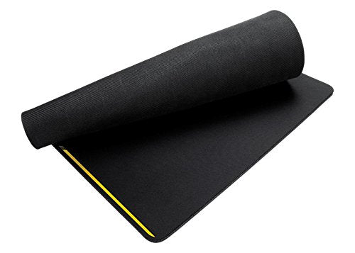 Best Value Corsair MM200 Extended Cloth Surface Mousepad Glide-Optimised Textile Surface, Anti-Slip Base, Designed for Optical and Laser Mice, 930 x 300 x 2 mm, Black