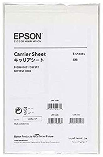 Epson - Carrier sheets (pack of 5) - for WorkForce DS-530, DS-530N, DS-570W, DS-770, DS-780N, DS-870, DS-870N, DS-970, DS-970N