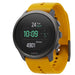 Suunto 5 Peak - 43 mm - grey - sport watch with strap - silicone - yellow - wrist size: 120-200 mm - display 1.1" - Bluetooth - 39 g - ochre