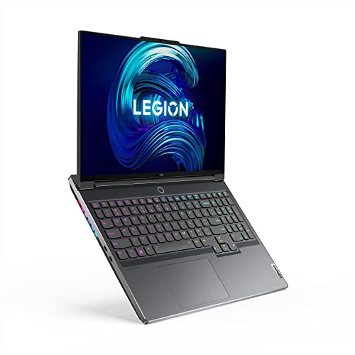 Lenovo Legion 7 16IAX7 82TD - Intel Core i7 12800HX / 2 GHz - Win 11 Home - GF RTX 3070 Ti - 32 GB RAM - 1 TB SSD NVMe - 16" IPS 2560 x 1600 (WQXGA) @ 165 Hz - Wi-Fi 6E - black (bottom), storm grey (top) - kbd: UK