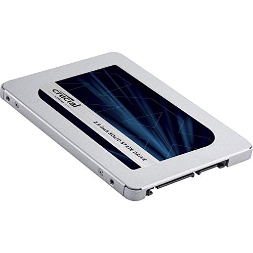 Crucial MX500 - SSD - encrypted - 2 TB - internal - 2.5" - SATA 6Gb/s - 256-bit AES - TCG Opal Encryption 2.0