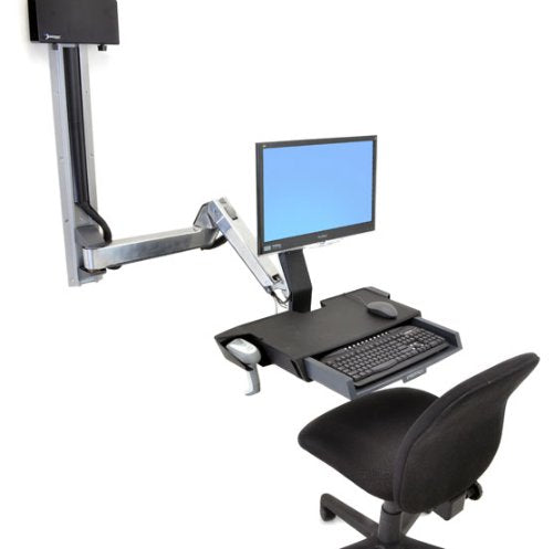 Ergotron 45-261-026 StyleView Sit-Stand Combo Extender