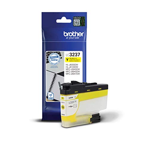 Brother LC3237Y - Yellow - original - ink cartridge - for Brother HL-J6000DW, HL-J6100DW, MFC-J5945DW, MFC-J6945DW, MFC-J6947DW