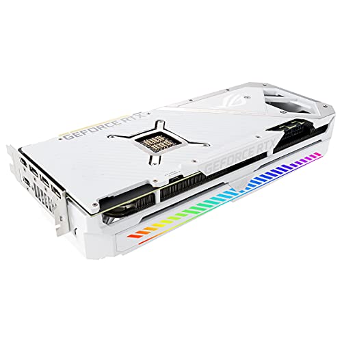 ASUS ROG-STRIX-RTX3080-O10G-WHITE-V2 - White Edition - graphics card - GF RTX 3080 - 10 GB GDDR6X - PCIe 4.0 - 2 x HDMI, 3 x DisplayPort - white