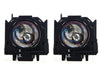 Best Value Diamond Dual Lamp for PANASONIC PT-D6000 Projector with a Ushio bulb inside housing