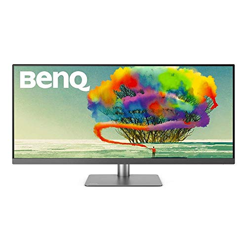 BenQ DesignVue PD3420Q - PD Series - LED monitor - 34" - 3440 x 1440 Ultra WQHD @ 60 Hz - IPS - 400 cd/m² - 1000:1 - DisplayHDR 400 - 5 ms - 2xHDMI, DisplayPort, USB-C - speakers - dark grey