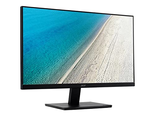 Acer V227Qbip - V7 Series - LED monitor - 21.5" - 1920 x 1080 Full HD (1080p) @ 75 Hz - IPS - 250 cd/m? - 4 ms - HDMI, VGA, DisplayPort - black