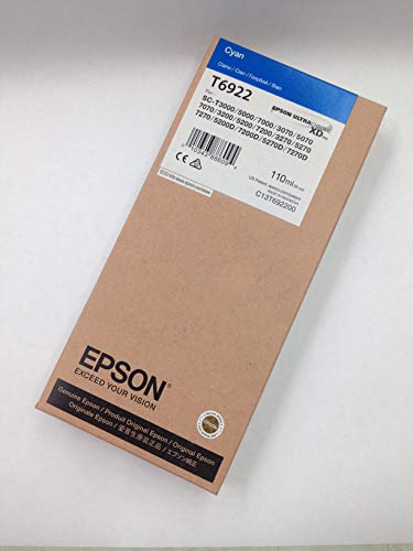 Epson T692200 - 110 ml - cyan - original - ink cartridge - for SureColor SC-T3000, T3070, T3200, T5070, T5200, T7000, T7070, T7200, T3270, T5270, T7270