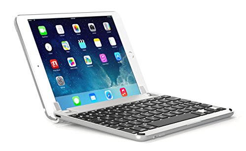 Brydge 7.9 Inches QWERTY English Bluetooth Wireless Keyboard for Apple iPad Mini 1st 2nd and 3rd Generation Lightweight Aluminium Body Backlit Keys Si