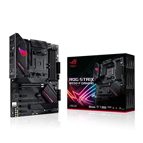 ASUS ROG STRIX B550-F GAMING - Motherboard - ATX - Socket AM4 - AMD B550 - USB-C Gen2, USB 3.2 Gen 1, USB 3.2 Gen 2 - 2.5 Gigabit LAN - onboard graphics (CPU required) - HD Audio (8-channel)