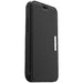 OtterBox Strada Series - Flip cover for mobile phone - leather, polycarbonate - shadow black - for Apple iPhone 12 Pro Max