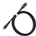 OtterBox Standard - Lightning cable - Lightning male to USB-C male - 2 m - black shimmer - USB Power Delivery (60W) - for Apple iPad/iPhone/iPod (Lightning)