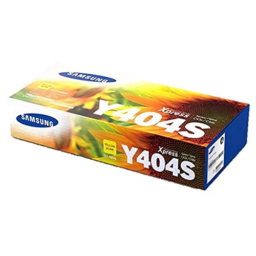 Samsung CLT-Y404S - Yellow - original - toner cartridge (SU444A) - for Samsung CLX-3302, 3303, 3304, 3307, Xpress SL-C432, C433, C462, C463, C467, C482, C483